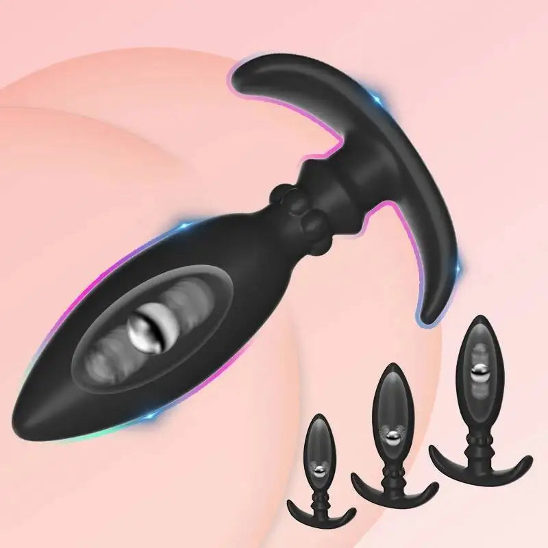 שרשרת חרוזים אנאליים מסיליקון – 4 כדורים – תמונה 3