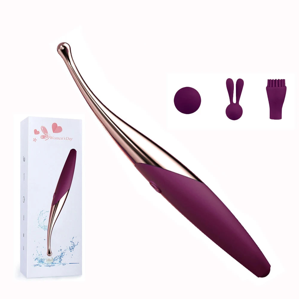 ויברטור מדויק עם 3 ראשים מתחלפים