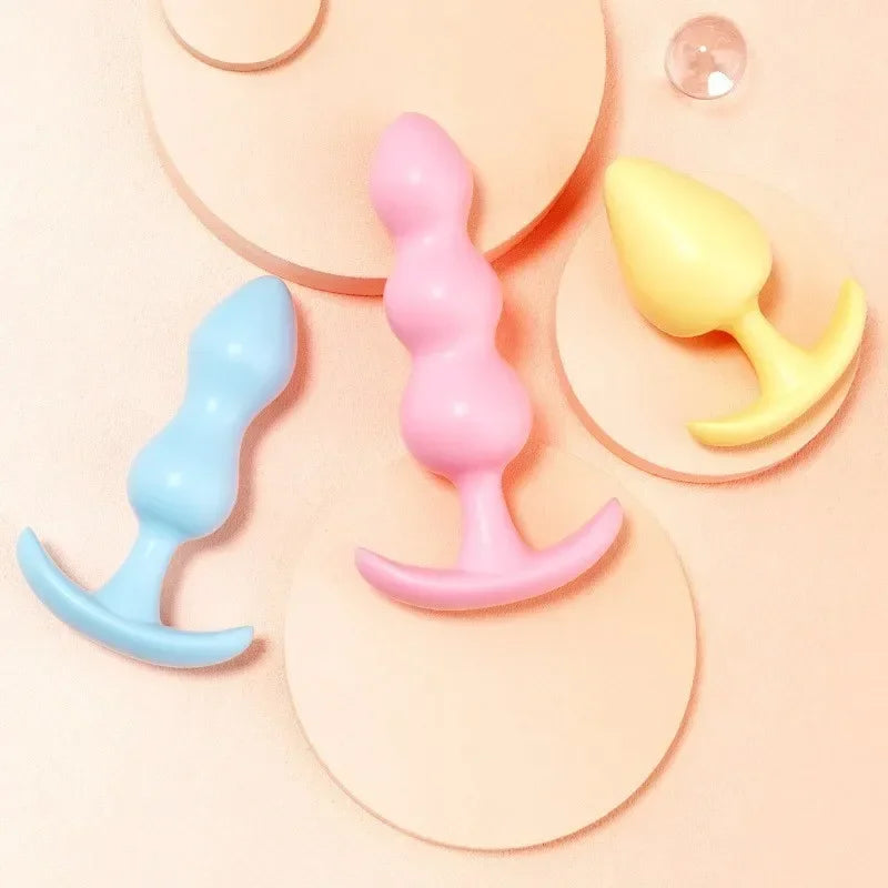 ערכת פלאגים בצבעי פסטל – 3 צורות – תמונה 5