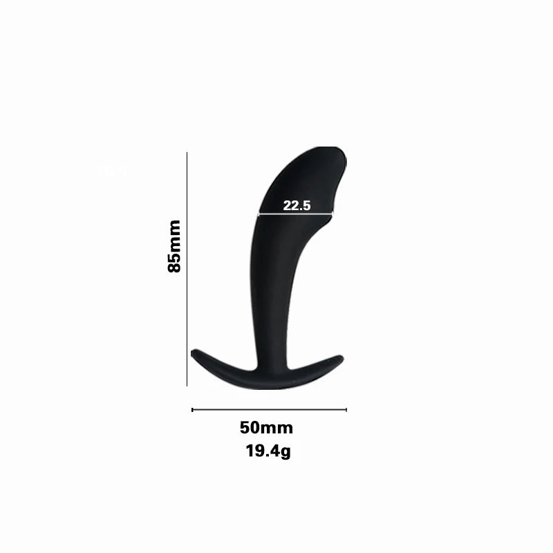 באט פלאג סיליקון רך – S, M, L או סט – תמונה 7