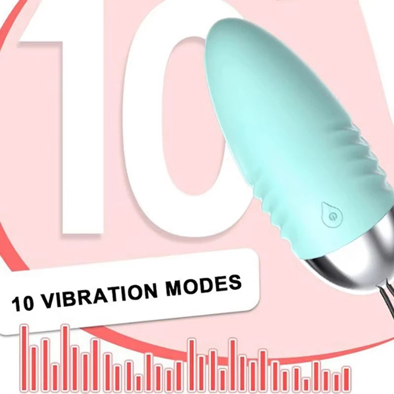ביצה רוטטת אלחוטית עם שלט – 10 מצבים – תמונה 5