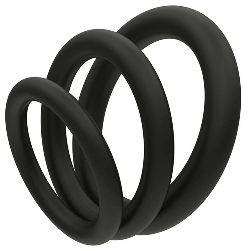 סט 3 טבעות לפין – 3 גדלים