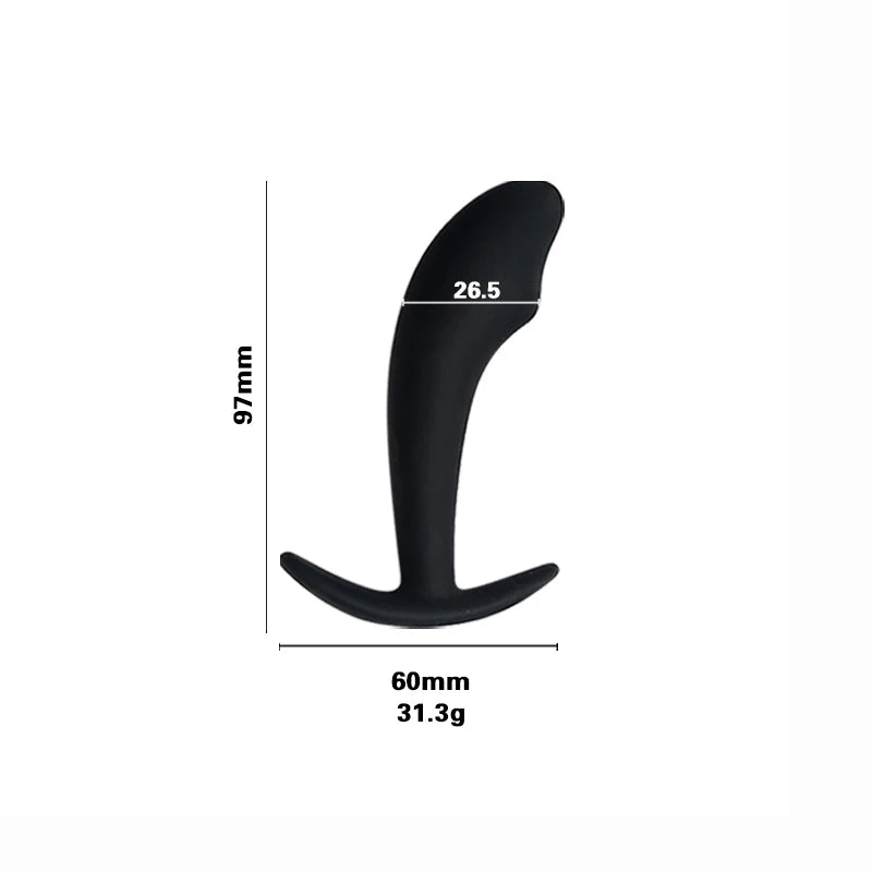 באט פלאג סיליקון רך – S, M, L או סט – תמונה 8