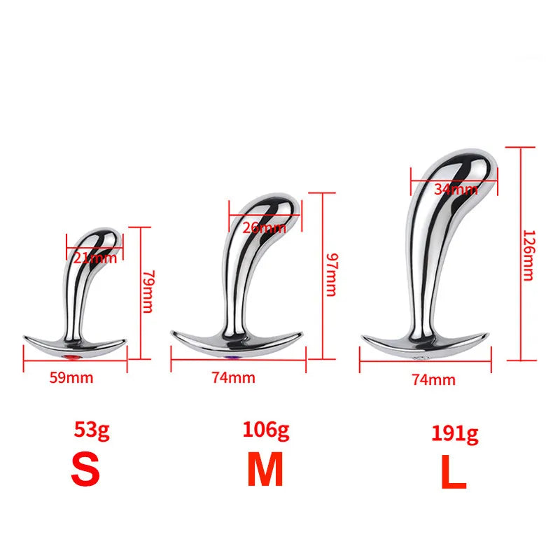 פלאג סיליקון לערמונית – S, M, L – תמונה 5