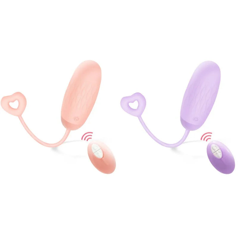 ביצה רוטטת עם שלט – 10 מצבים, פסטל